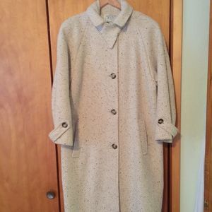 Steve Fabrikant Neiman Marcus Long Tweed Coat VTG